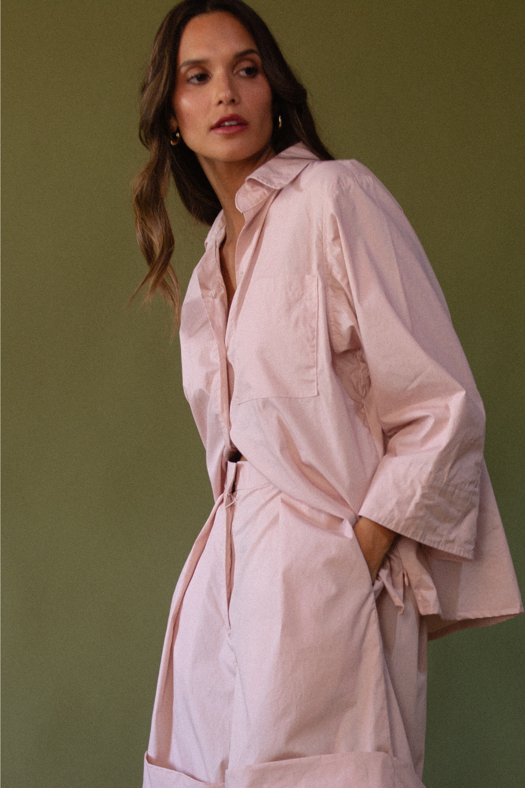 Nest Shirt in Blushed Petal