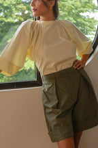 Sol Blouse in Soft Daffodil