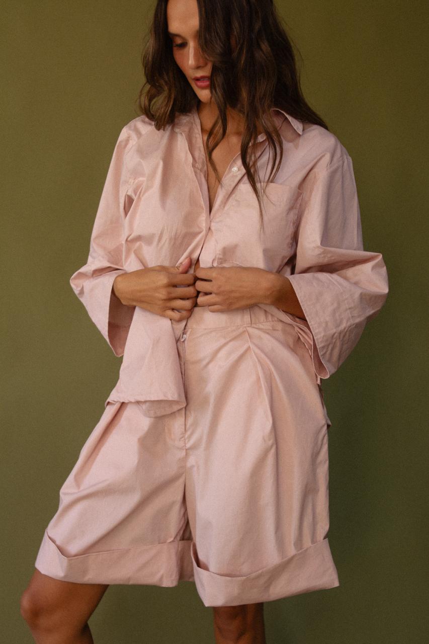 Nest Shirt in Blushed Petal